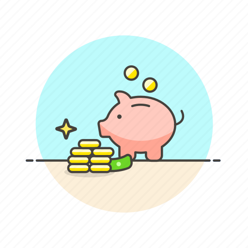 Bank, money, piggy, saving, cash, coin, currency icon - Download on Iconfinder