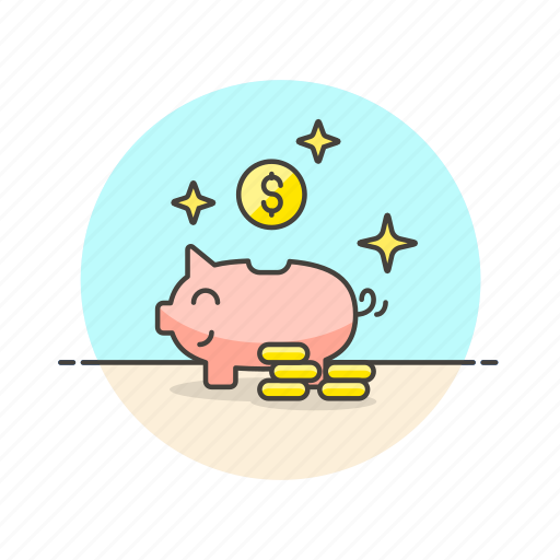 Bank, money, piggy, saving, cash, currency, dollar icon - Download on Iconfinder