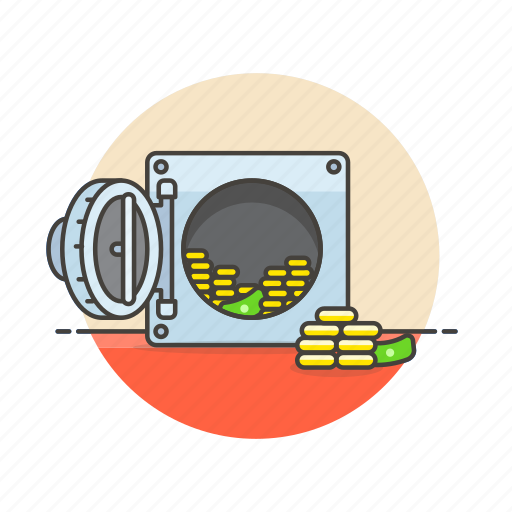 Bank, money, safe, vault, cash, currency, finance icon - Download on Iconfinder