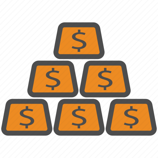 Bill, cash, ingot, money icon - Download on Iconfinder