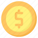 coin, currency, finance, gold, money