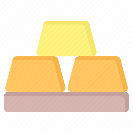 Finance, gold, ingot, investment, savings icon - Download on Iconfinder