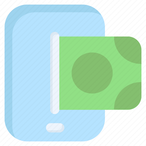 Finance, mobile, money, online, payment icon - Download on Iconfinder