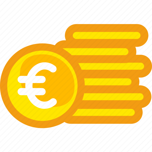 Coin, euro, finance, gold, investment, money, saving icon - Download on Iconfinder