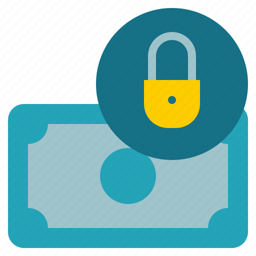 Lock, protect, security, money icon - Download on Iconfinder
