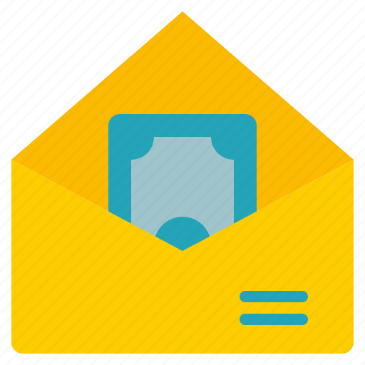 Message, money, receive, envelope icon - Download on Iconfinder