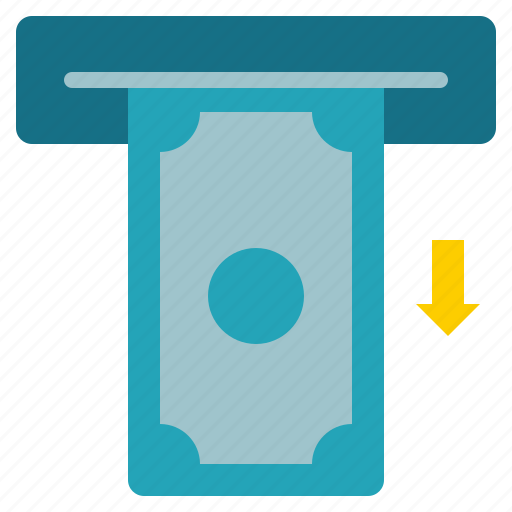 Money, withdraw, atm, banking icon - Download on Iconfinder