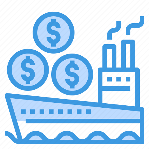 Banking, currency, money, payment, ship icon - Download on Iconfinder