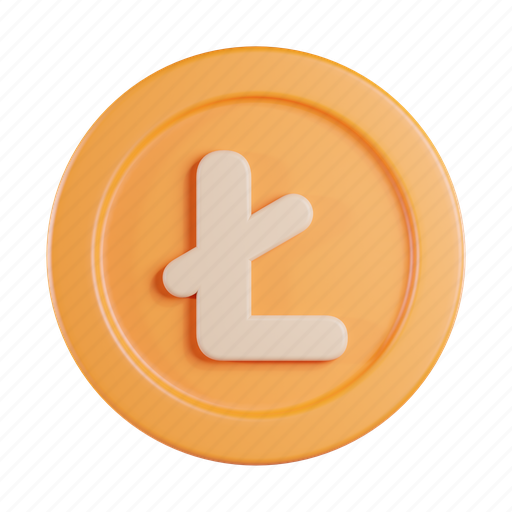 Lite, finance, investment, cryptocurrency, blockchain, coin icon - Download on Iconfinder