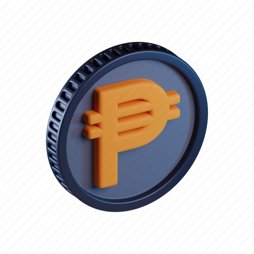 Peso, coin, philippine, currency, money icon - Download on Iconfinder