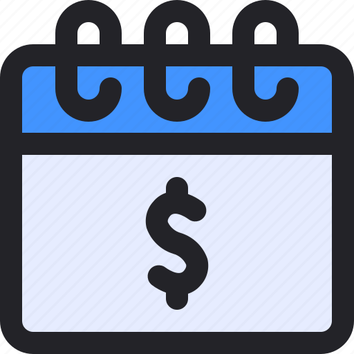 Calendar, money, payment, day, earning, schedule icon - Download on Iconfinder