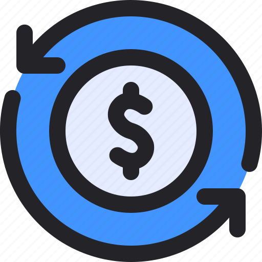 Cash, flow, return, on, investment, money, invest icon - Download on Iconfinder