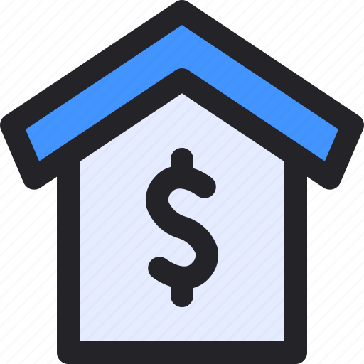 Home, saving, real, estate, money, dollar icon - Download on Iconfinder