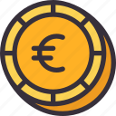 money, currency, payment, coin, euro