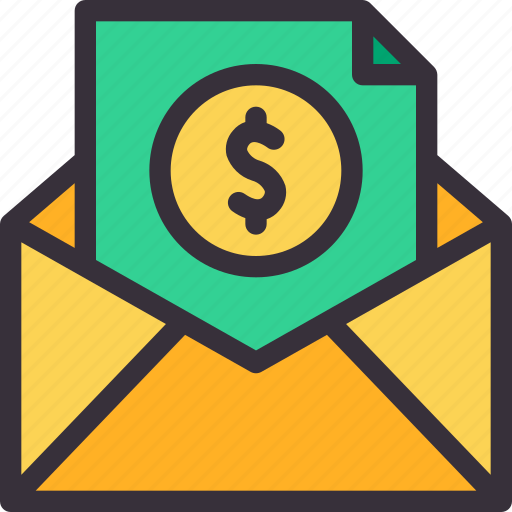 Salary, money, envelope, currency, payment icon - Download on Iconfinder