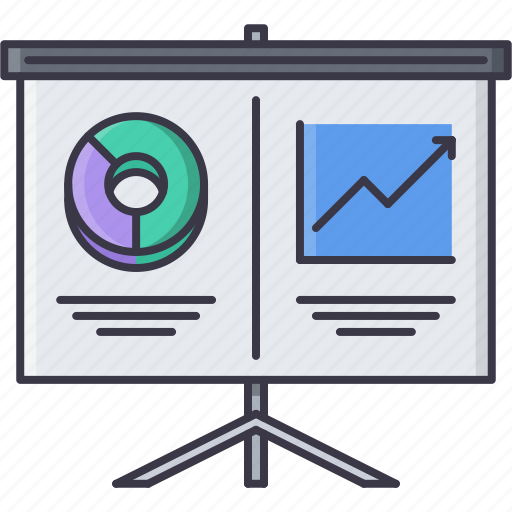 Economy, finance, metrics, money, presentation, report icon - Download on Iconfinder