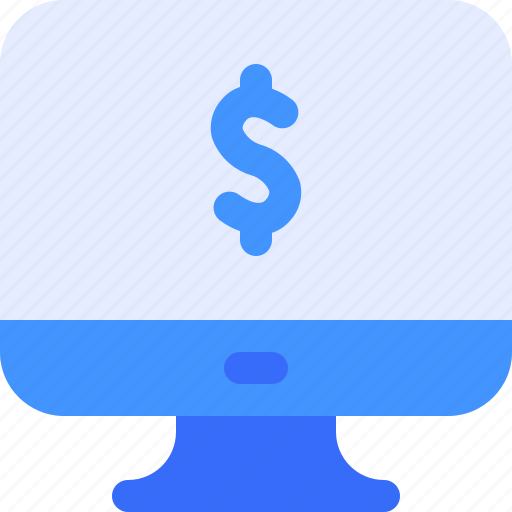 Monitor, money, payment, monitoring, business icon - Download on Iconfinder