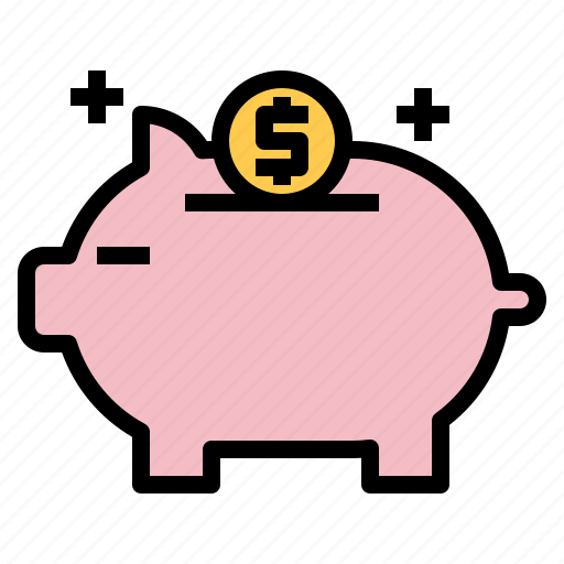 Piggy, bank, saving, save, funds, money, management icon - Download on Iconfinder