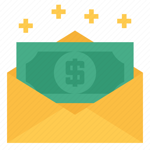 Envelope, salary, coin, money, management, cash, finance icon - Download on Iconfinder