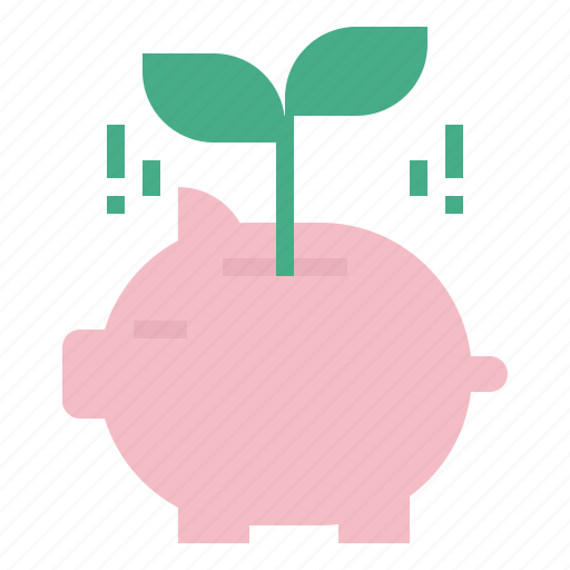 Piggy, bank, tree, saving, money, management, finance icon - Download on Iconfinder
