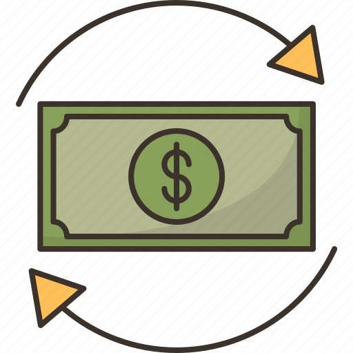 Cash, flow, revenue, balance, finance icon - Download on Iconfinder