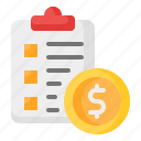 financial, money, plan, planning, report, checklist, clipboard