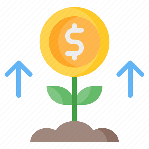 Growth, plant, money, dollar, investment, invest, finance icon - Download on Iconfinder
