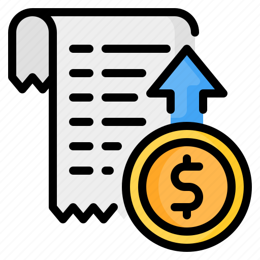 Expense, expenses, spending, payment, bill, money, cost icon - Download on Iconfinder