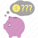 piggy bank, savings, money, dollar