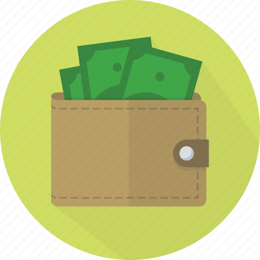 Buy, dollar, finance, green, leather, money, notes icon - Download on Iconfinder