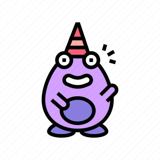 Party, monster, alien, funny, cute, animal icon - Download on Iconfinder