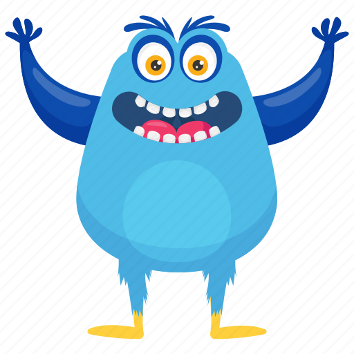 Abominable snow monster, halloween character, monster cartoon, monster movie  character, snow monster character icon - Download on Iconfinder