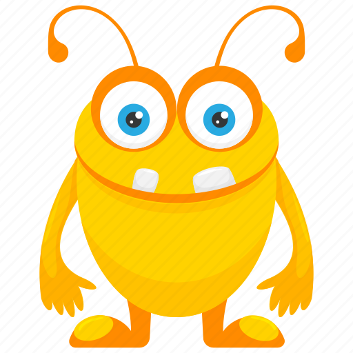 Bug monster, cartoon monster, cute monster costume, insect monster, monster character icon - Download on Iconfinder