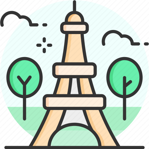 Eiffel tower, tower eiffel, paris, france, eiffel icon - Download on Iconfinder