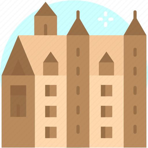 Neuschwanstein castle, landmark, germany, castle, monument icon - Download on Iconfinder