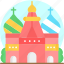 cathedral of saint basil, russia, building, landmark, moscow 