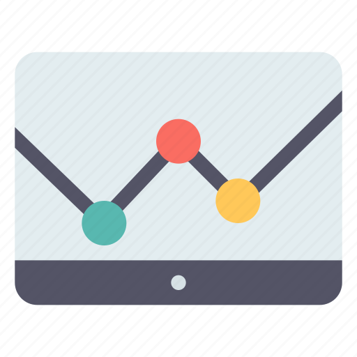Analytics, tablet icon - Download on Iconfinder