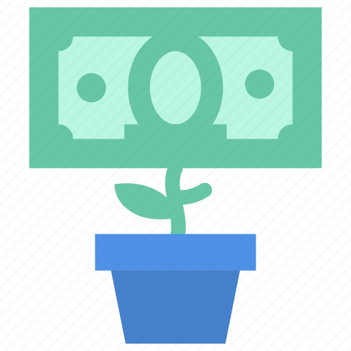 Growth, money, plant icon - Download on Iconfinder