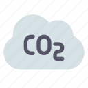 carbon, cloud, dioxide