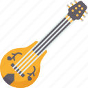 mandolin, string, acoustic, traditional, instrument