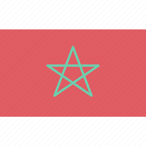 Morocco, flag, country, nation, official icon - Download on Iconfinder