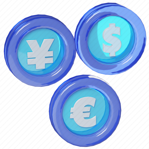Currency, currency exchange, conversion, coins, investment, finance, business icon - Download on Iconfinder