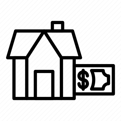 Down, estate, home, housing, living, mortgage, payment icon - Download on Iconfinder