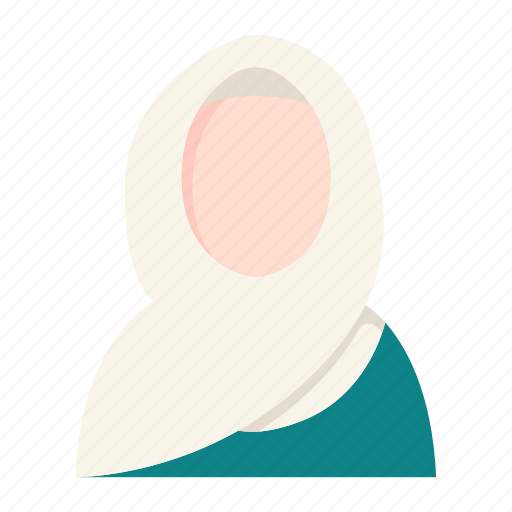 Female, person, muslimah, girl, muslim, user, profile icon - Download on Iconfinder