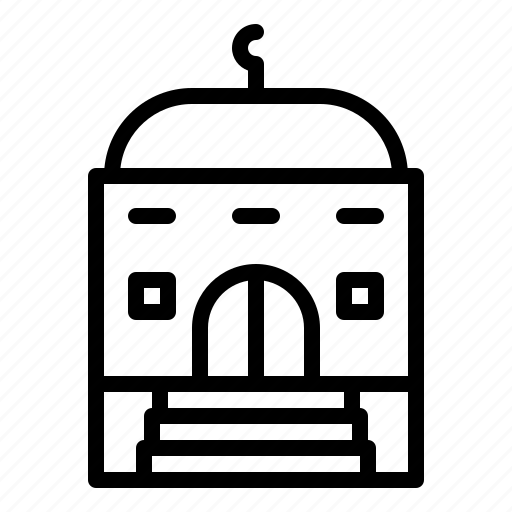 Building, moon, mosque, religion, star icon - Download on Iconfinder