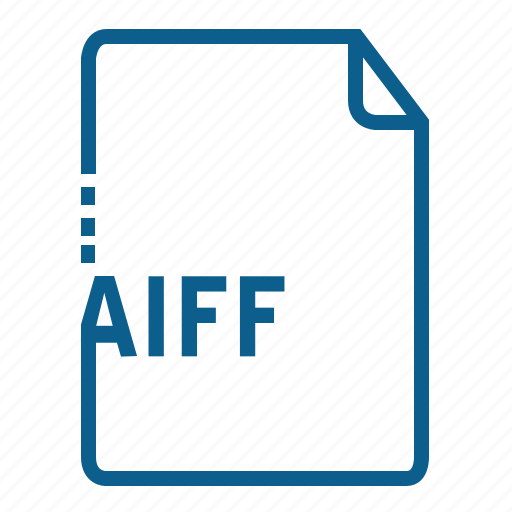 Aiff, audio, document, file format, file type, format, media icon - Download on Iconfinder