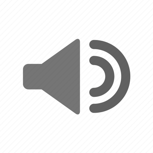 Full volume, media, songs, sounds, speaker, volume, multimedia icon - Download on Iconfinder