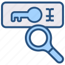 key, keyword, search, research, searching
