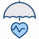 shield, insurance, protection, life, safe, heart, healthcare, health, umbrella