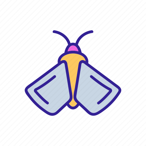 Beetle, bug, contour, fly, mole, moth icon - Download on Iconfinder